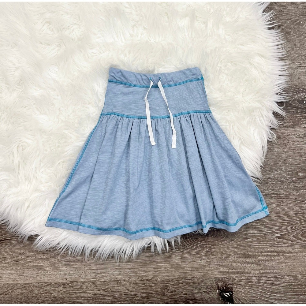 Eva & Oli Girls Boutique Blue Ruby Drawstring Skirt Size 8 ($52) NEW